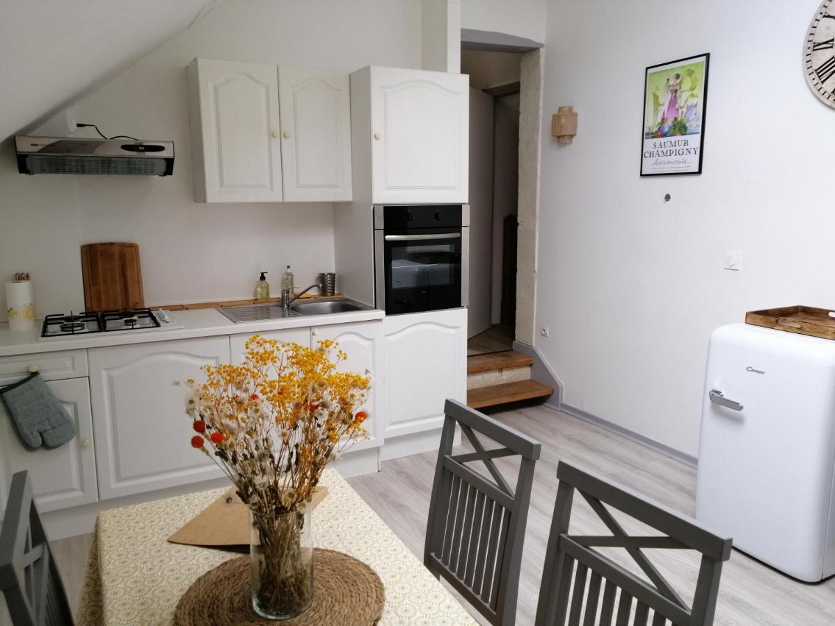 Bel Appt 3 Pieces, A L'Etage, Jardin Privatif, Au Calme, 10 Mn Saumur Et Cnpe Varennes-sur-Loire Eksteriør billede